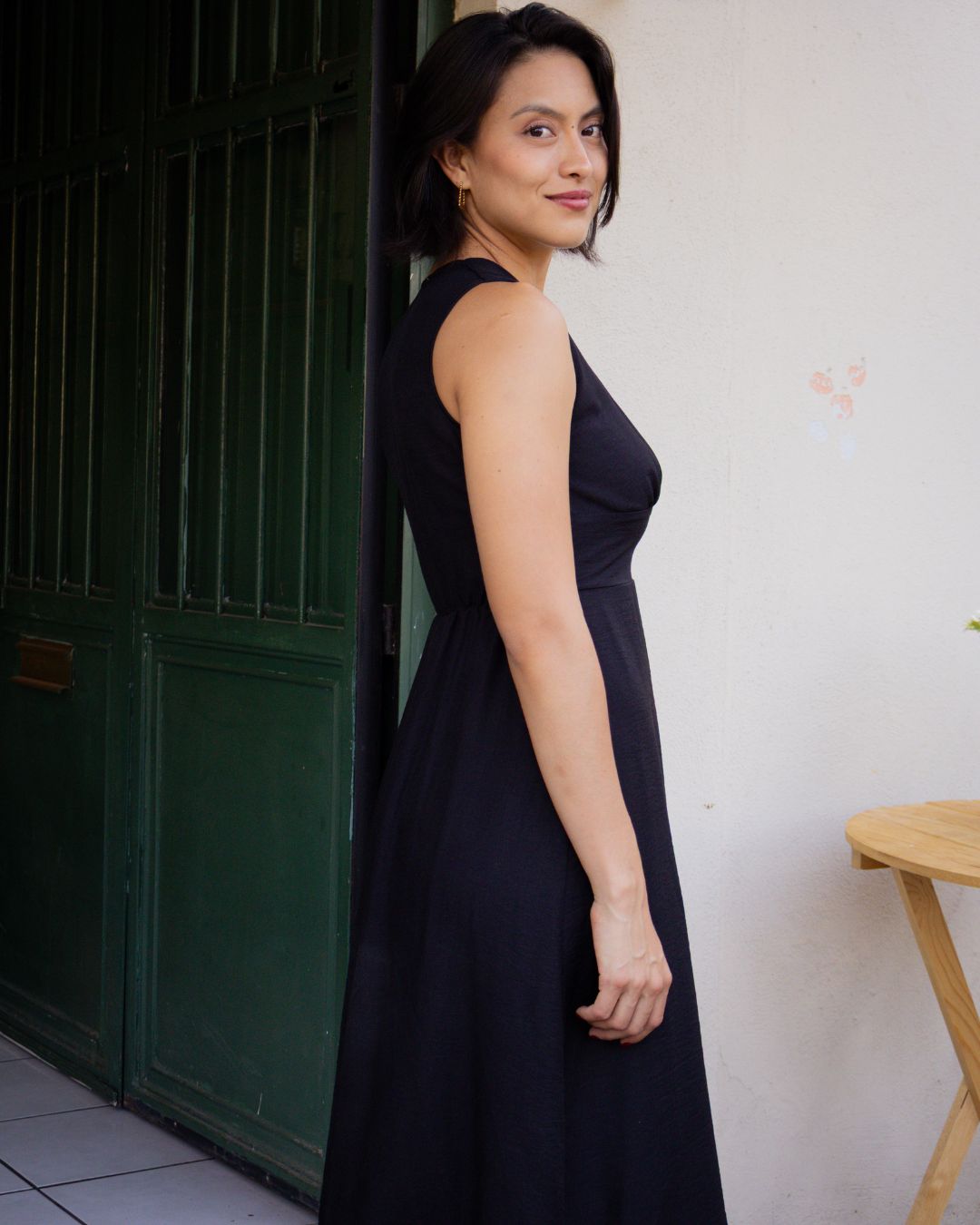 Vestido Maxi Liso - Punto Sole