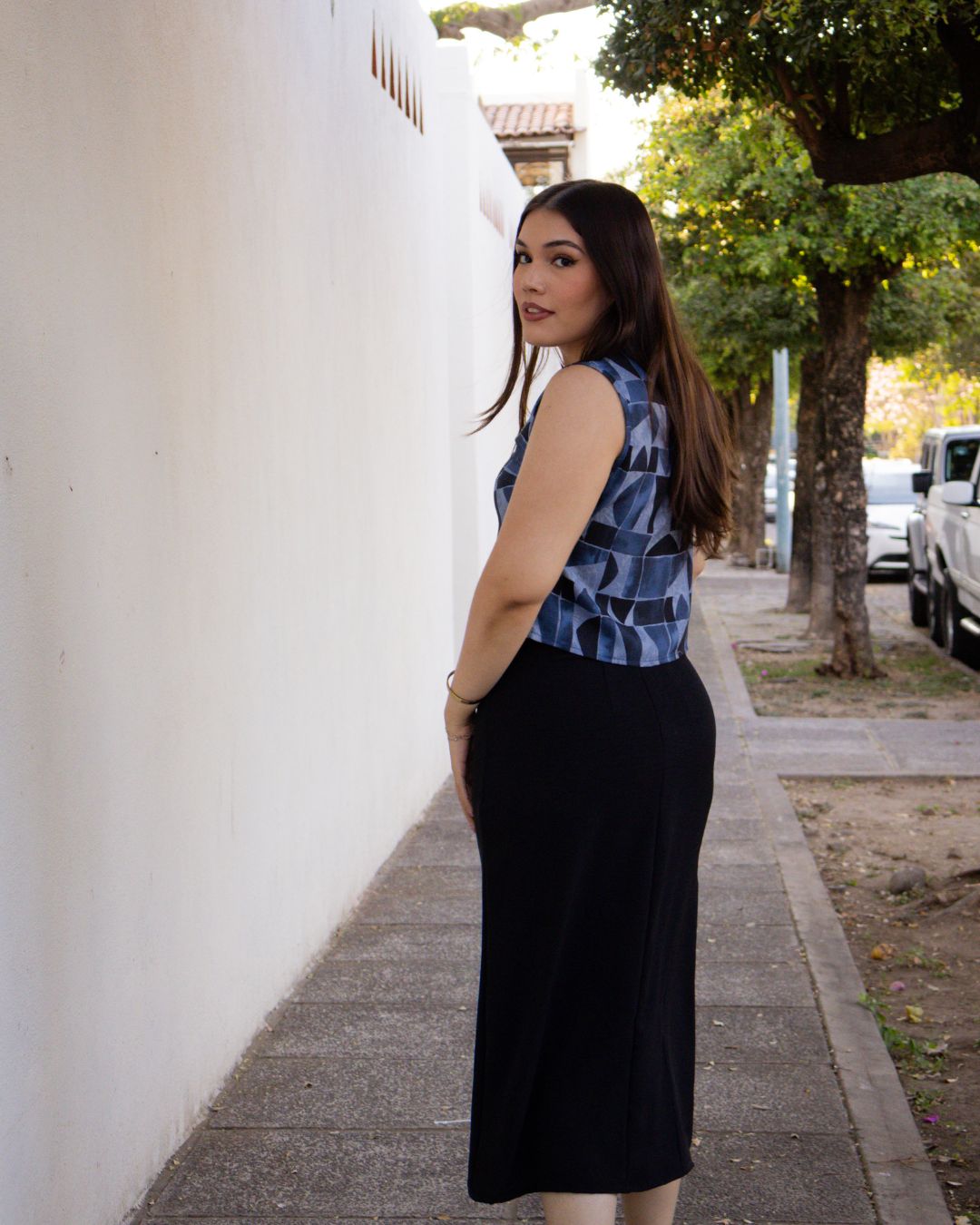 Falda Midi - Punto Sole