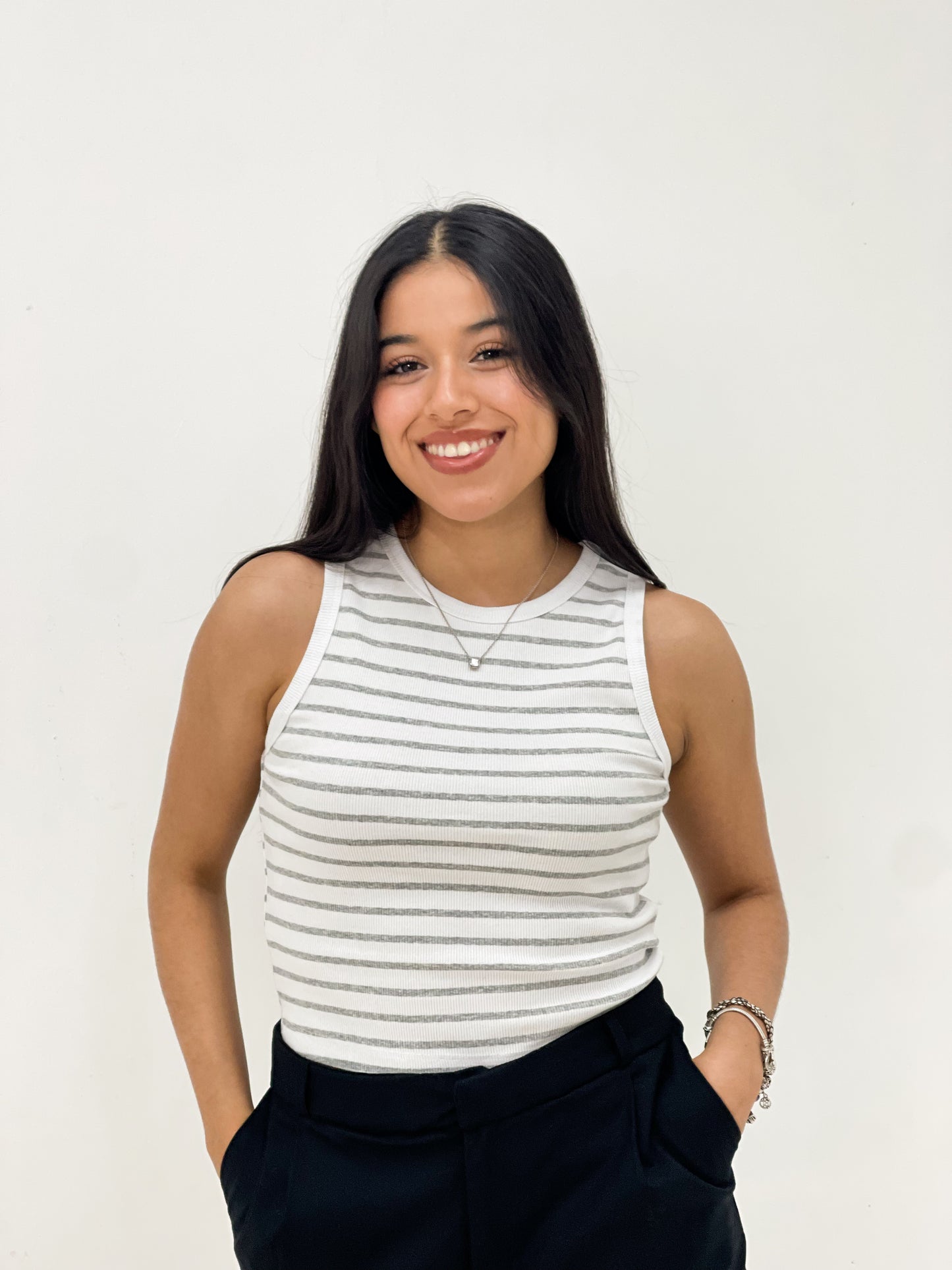 Tank Top Rayado - Punto Sole