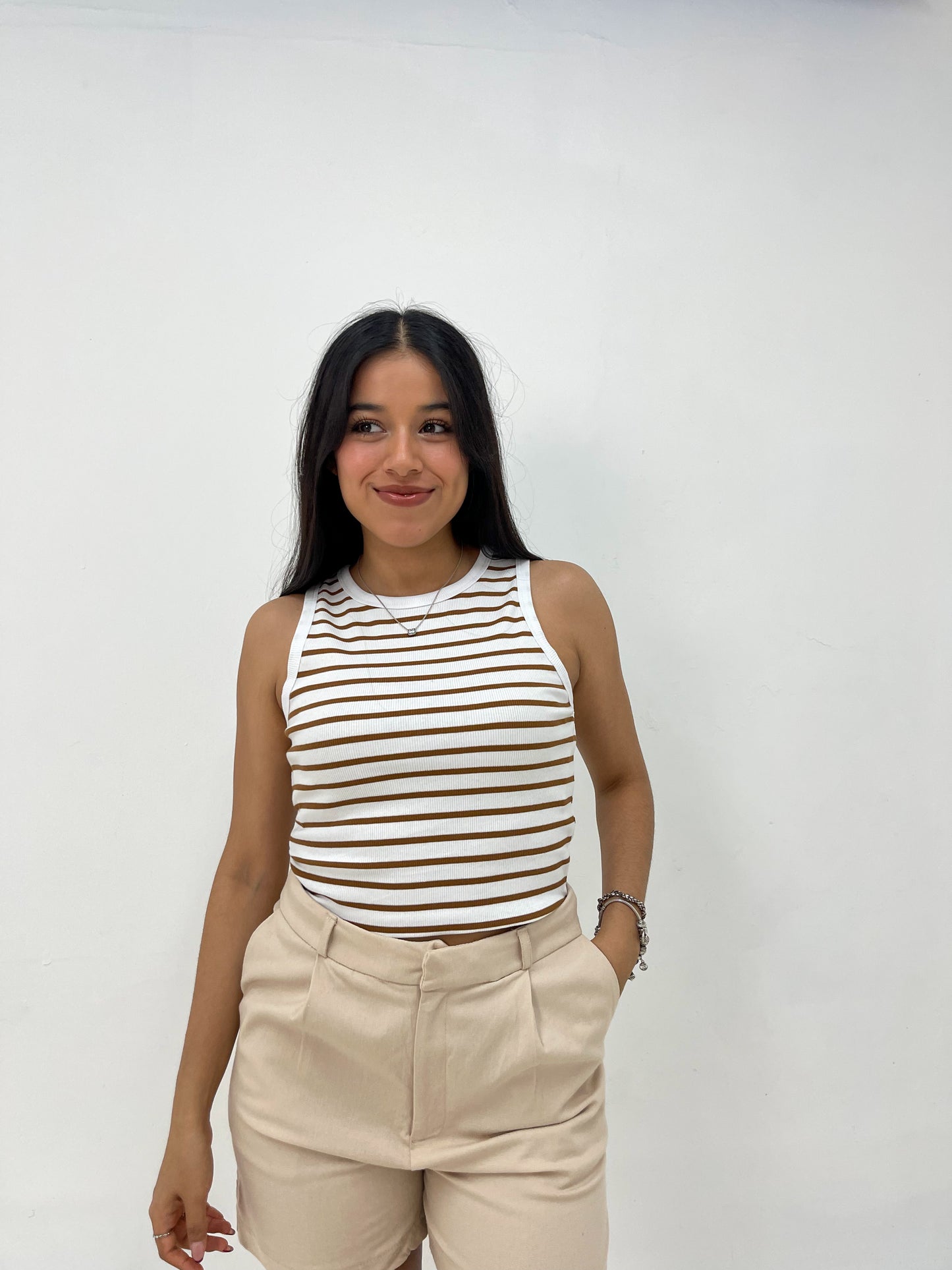 Tank Top Rayado - Punto Sole