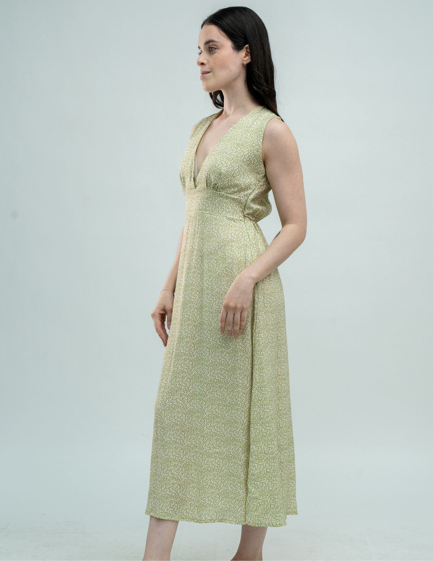 Vestido Maxi Liso - Punto Sole