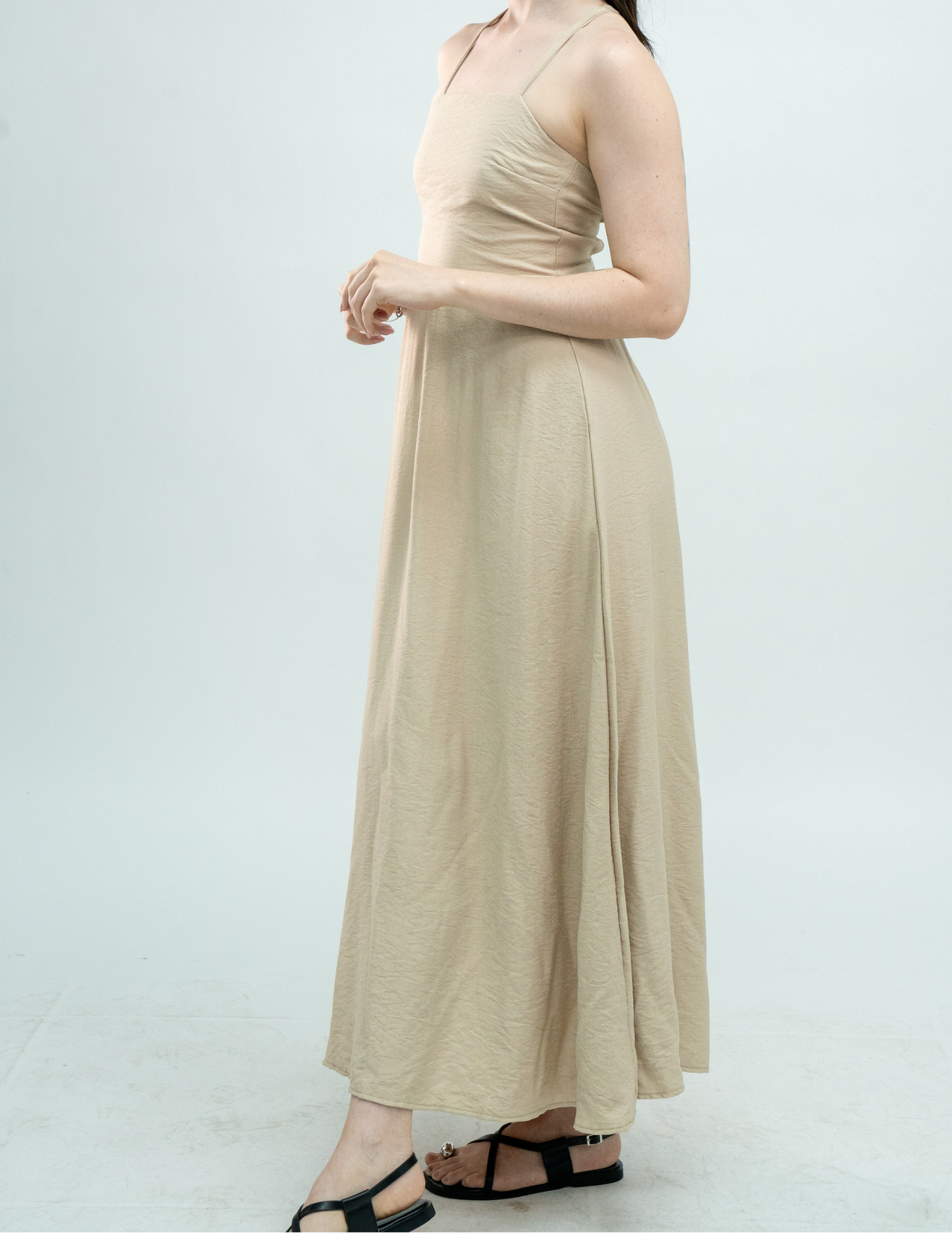 Vestido Maxi Espalda con Lazos - Punto Sole