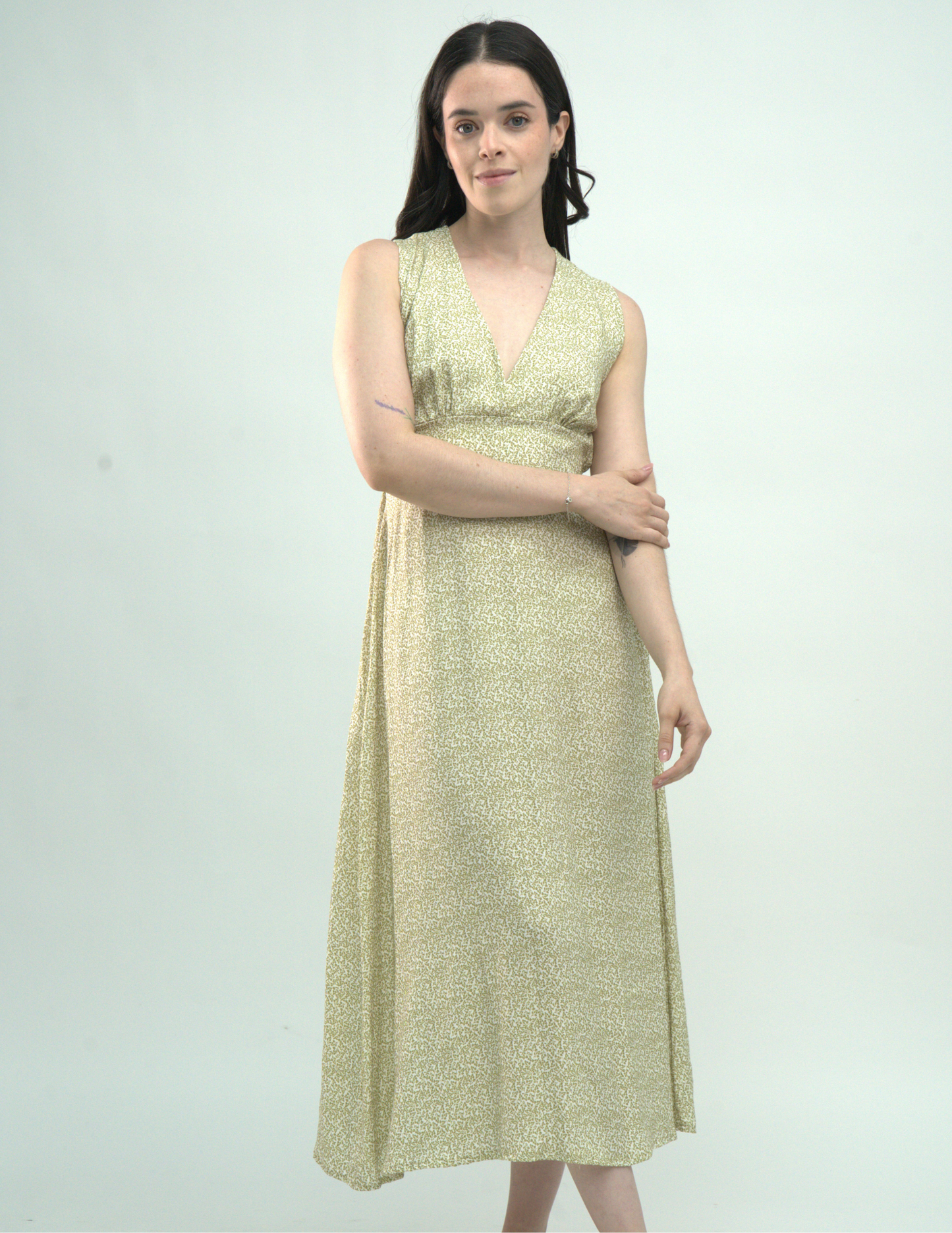 Vestido Maxi Liso - Punto Sole