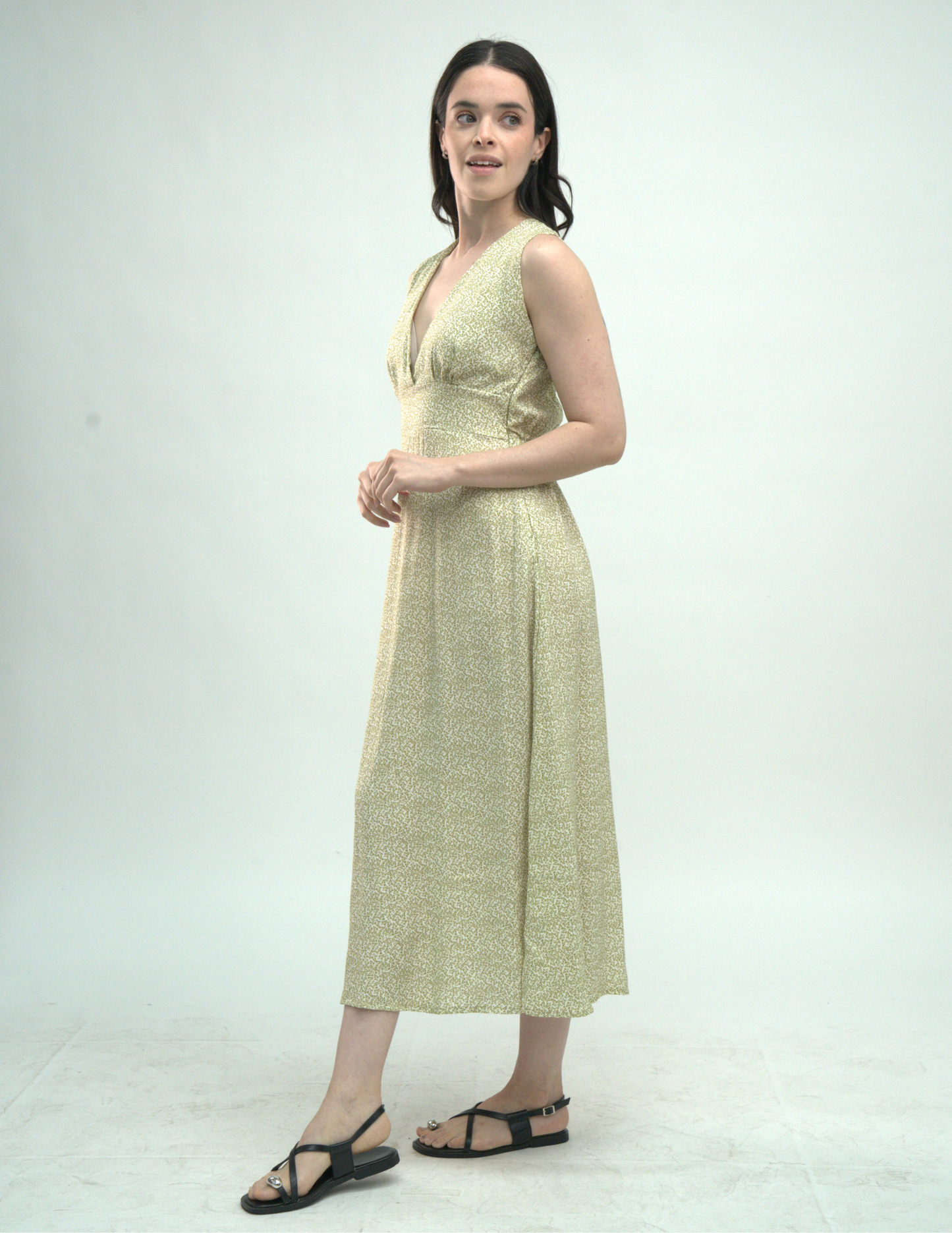 Vestido Maxi Liso - Punto Sole