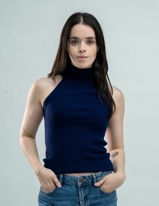 Blusa Halter Tejida - Punto Sole