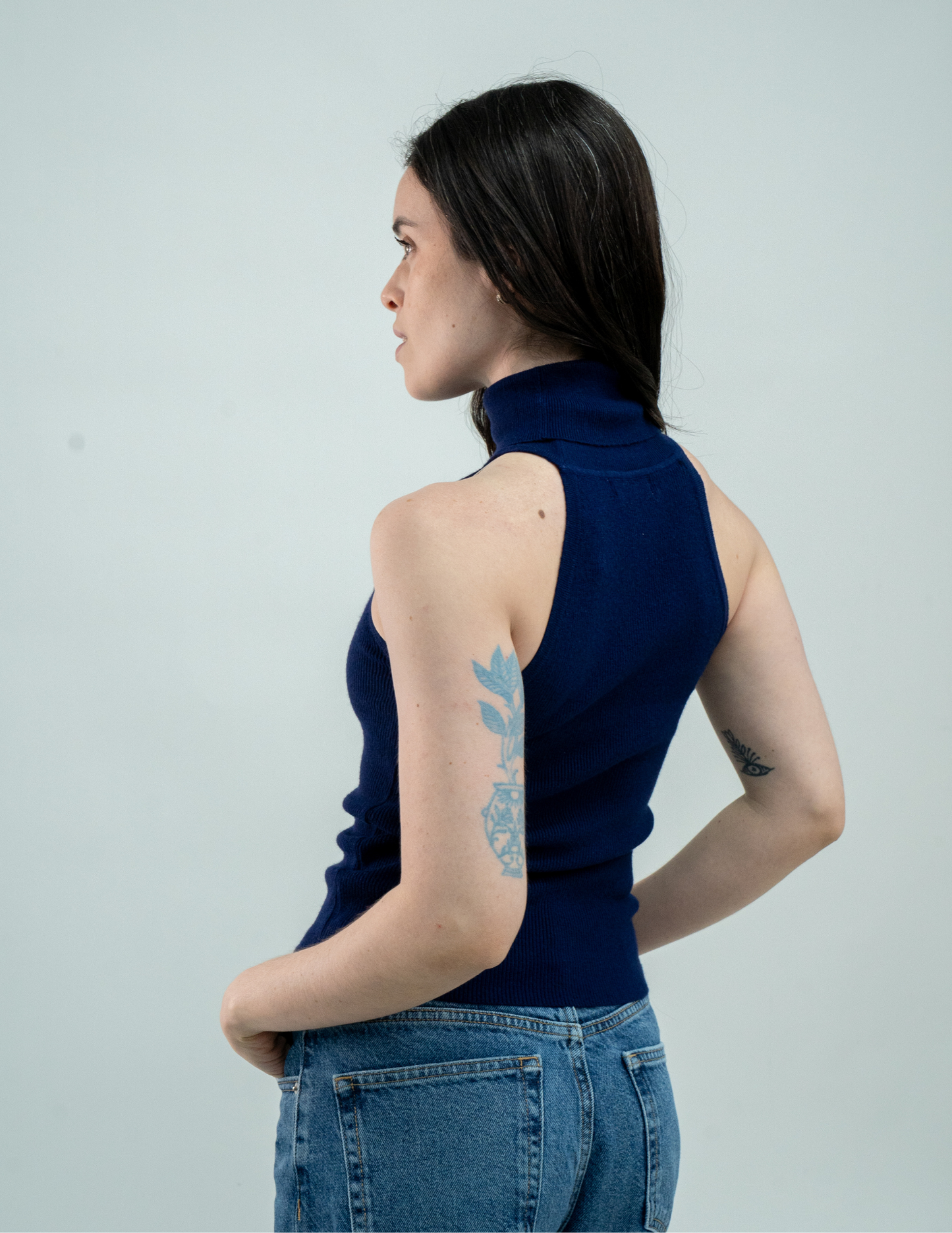 Blusa Halter Tejida - Punto Sole