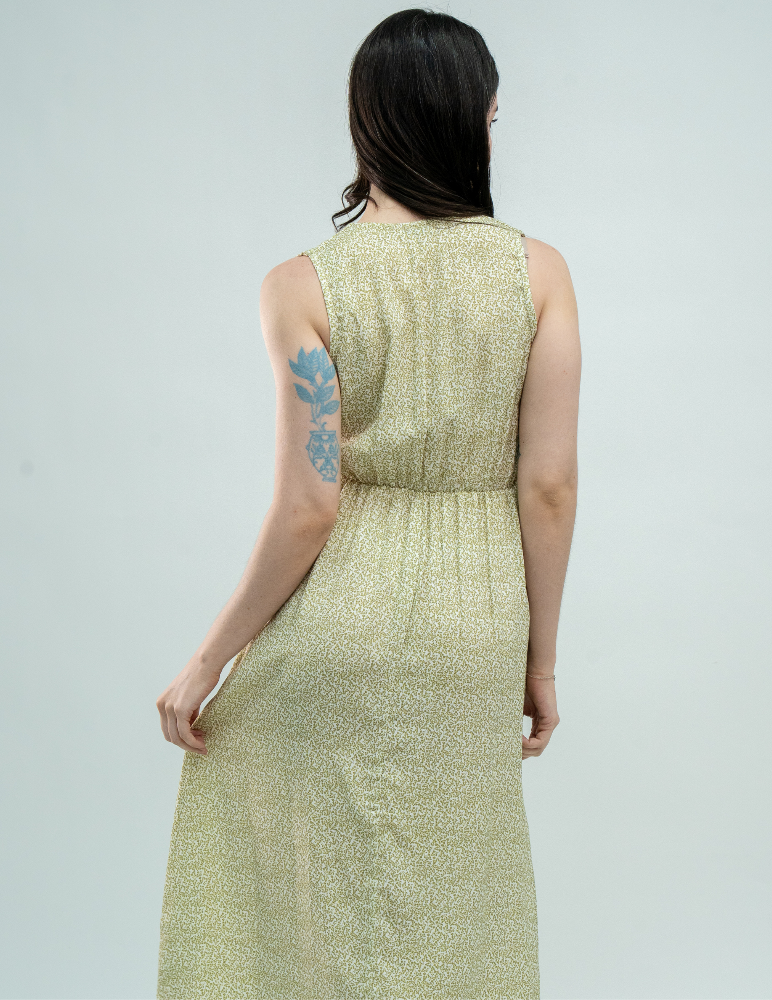 Vestido Maxi Liso - Punto Sole