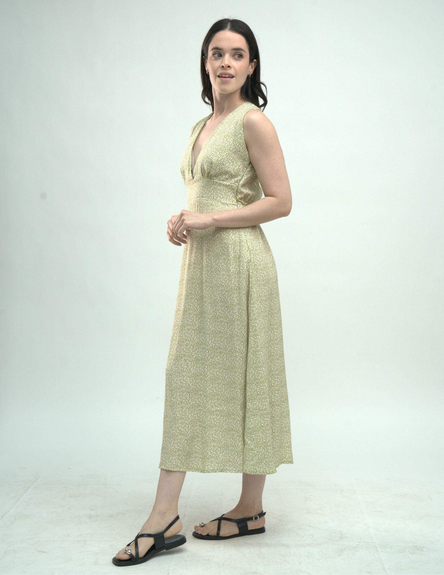 Vestido Maxi Liso - Punto Sole