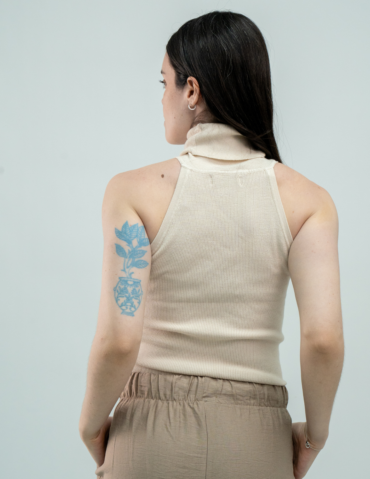 Blusa Halter Tejida - Punto Sole