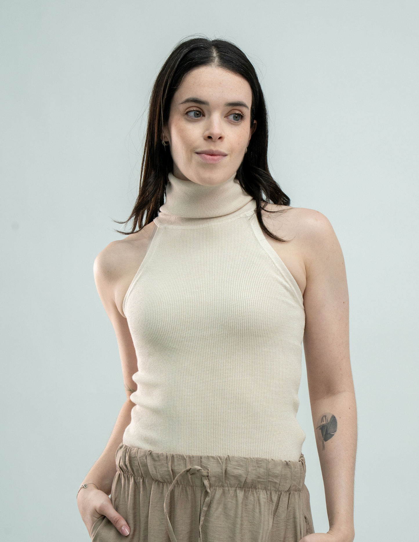 Blusa Halter Tejida - Punto Sole