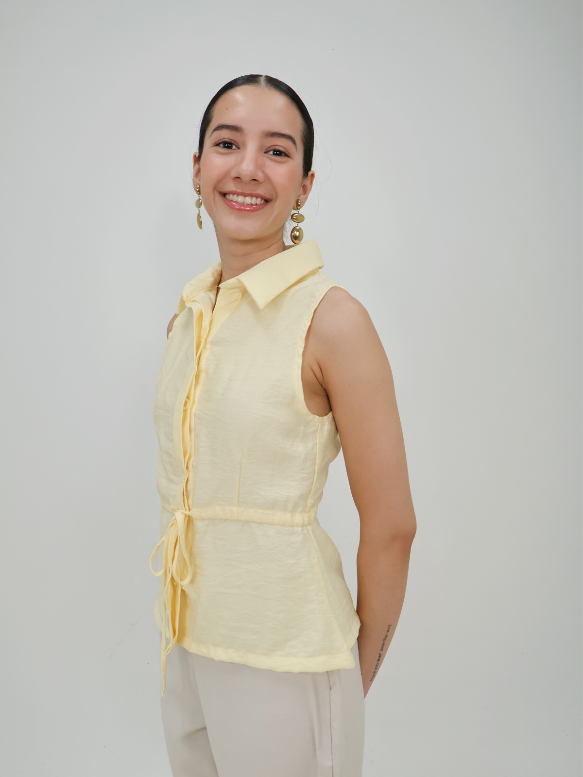 Blusa Polo con Lazo - Punto Sole