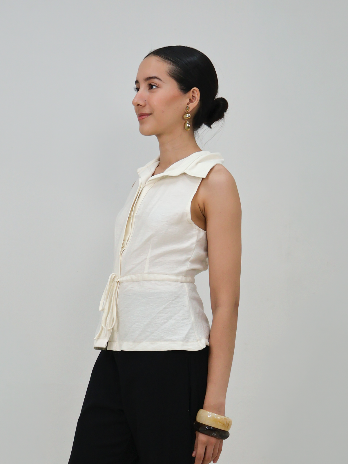 Blusa Polo con Lazo - Punto Sole