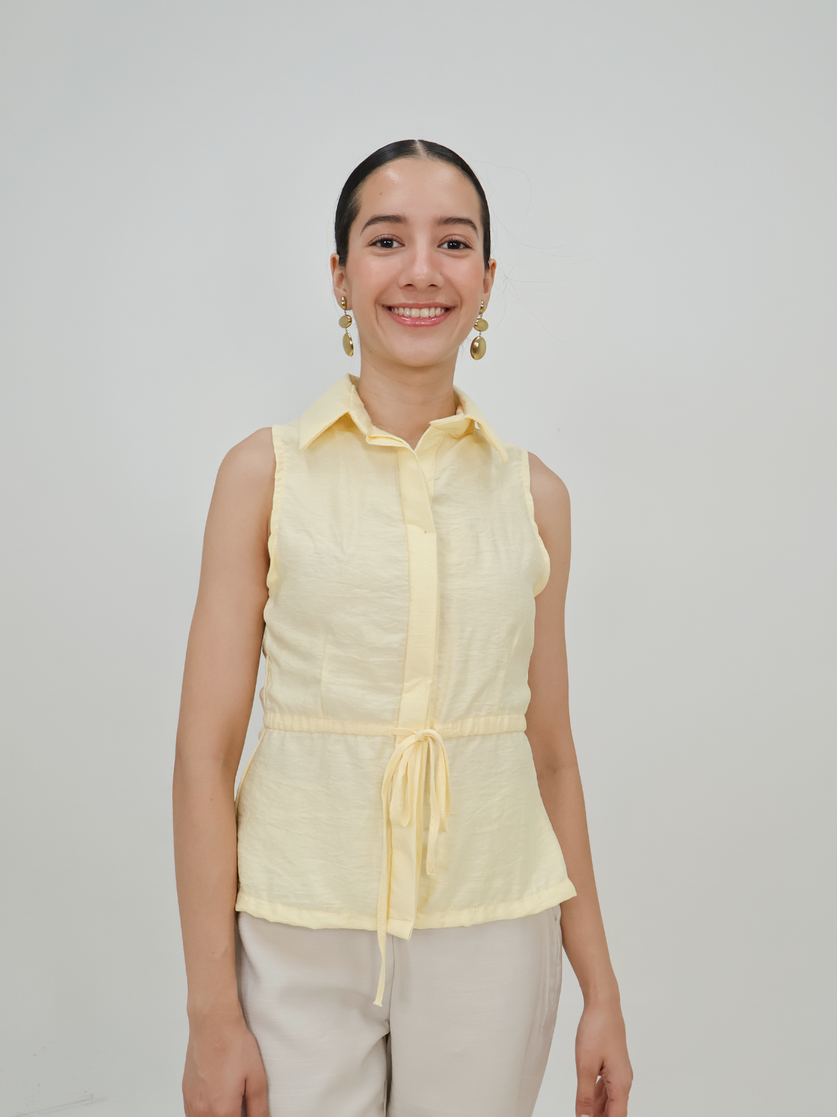 Blusa Polo con Lazo - Punto Sole