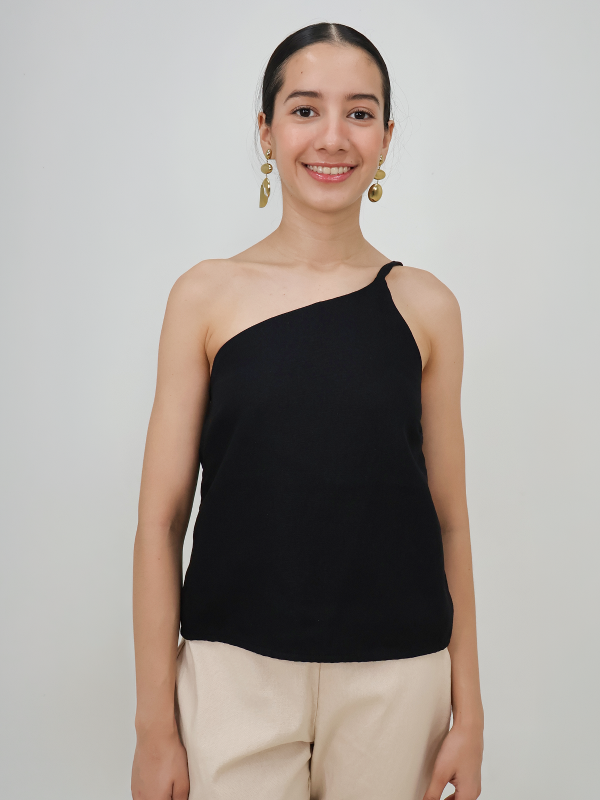 Blusa Asimétrica Tirante