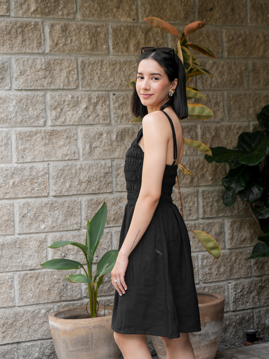 Vestido Efecto Elástico