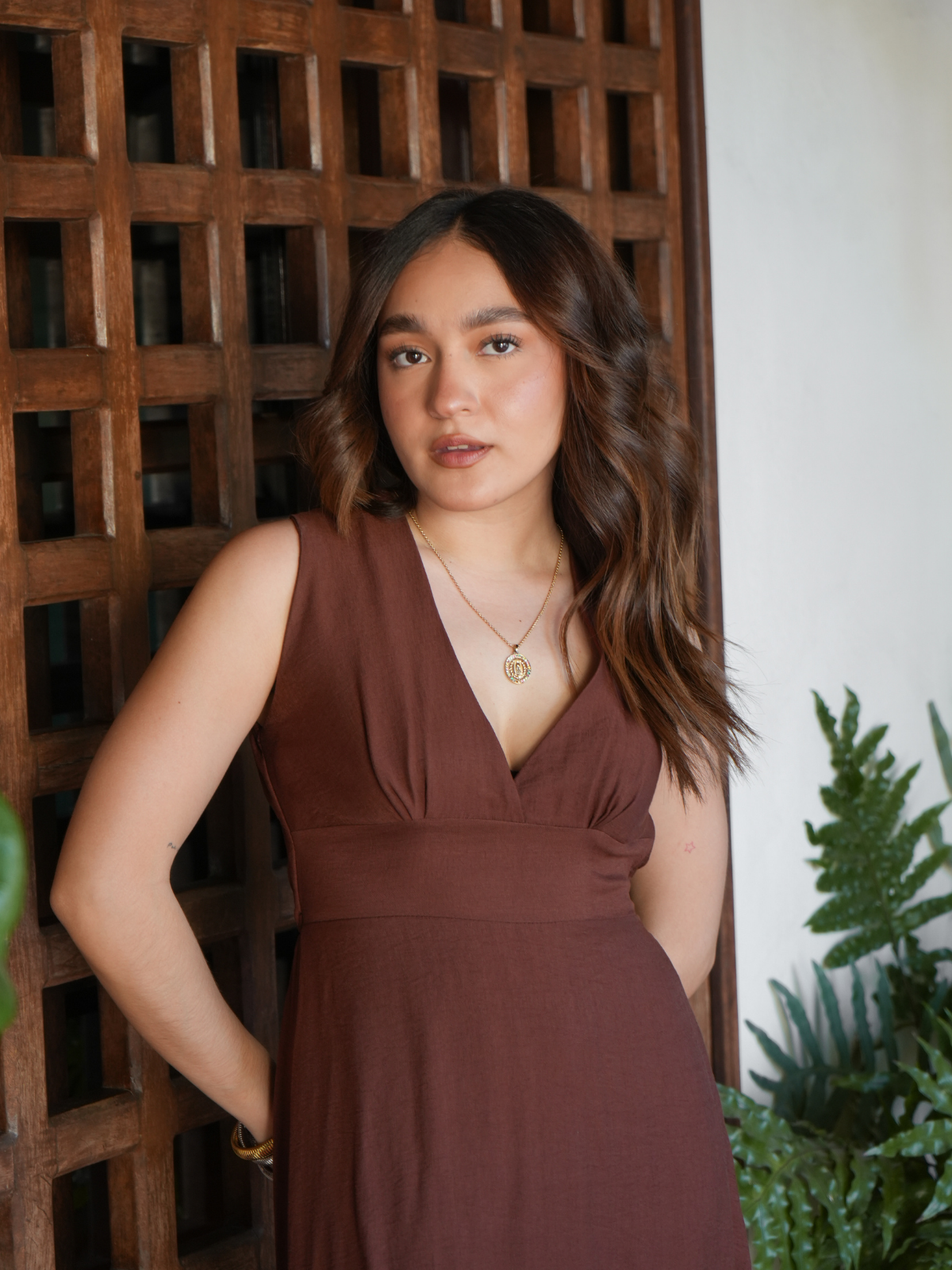 Vestido Maxi Liso - Punto Sole