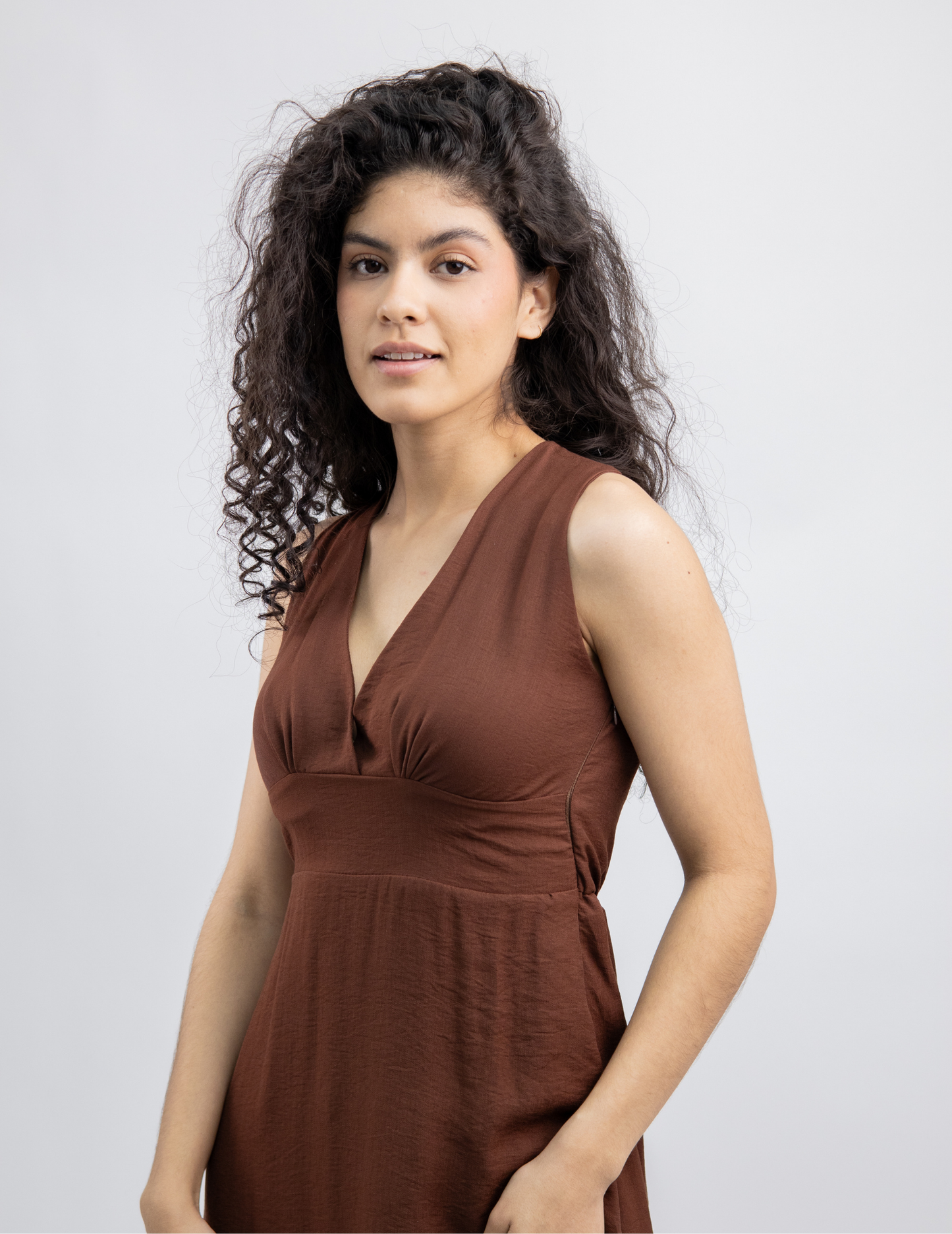 Vestido Maxi Liso - Punto Sole