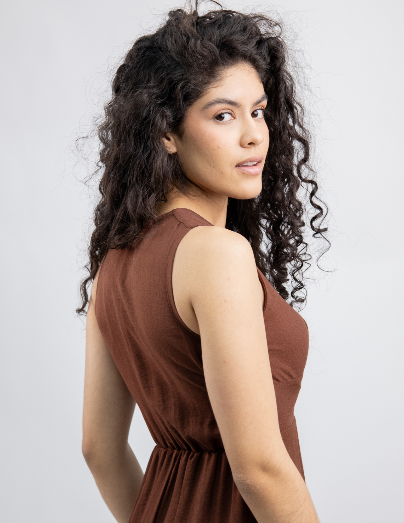 Vestido Maxi Liso - Punto Sole